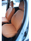 Модельные авточехлы для Renault Duster (2015-н.в.) из экокожи Premium, коричневый Модельные авточехлы для Renault Duster (2015-н.в.) из экокожи Premium, коричневый