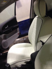 Модельные авточехлы для KIA Ceed I (2007-2012) из экокожи Premium, белый