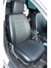 Модельные авточехлы для KIA Ceed I (2007-2012) из экокожи Premium, черный Модельные авточехлы для KIA Ceed I (2007-2012) из экокожи Premium, черный
