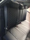 Модельные авточехлы для Toyota Prius II (2003-2009) из экокожи Premium 3D ромб, черный