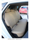 Модельные авточехлы для Mazda CX-5 (2011-2017) из экокожи Premium, бежевый