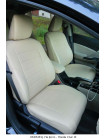 Модельные авточехлы для Mazda CX-5 (2011-2017) из экокожи Premium, бежевый
