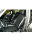 Модельные авточехлы для Honda CR-V (2006-2012) из экокожи Premium, черный