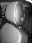 Модельные авточехлы для Skoda Octavia A7 (2013-н.в.) из экокожи Premium, черный+серый