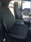 Модельные авточехлы для ГАЗ Волга 3110/105 из экокожи Premium, черный