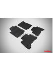 Резиновые ковры с высоким бортом в салон для Toyota Land Cruiser Prado 150 (2009-2013)
