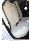 Модельные авточехлы для Nissan Tiida (2004-2014) из экокожи Premium, белый Модельные авточехлы для Nissan Tiida (2004-2014) из экокожи Premium, белый